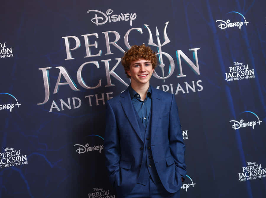 Walker Scobell Percy Jackson Event Wallpaper