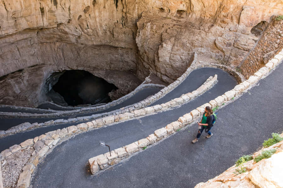 Walkway Carlsbad Caverns National Park Wallpaper