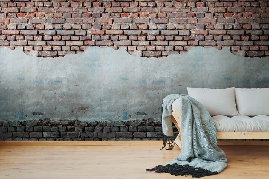 Wall Behind A Wall Exposed Wallpaper
