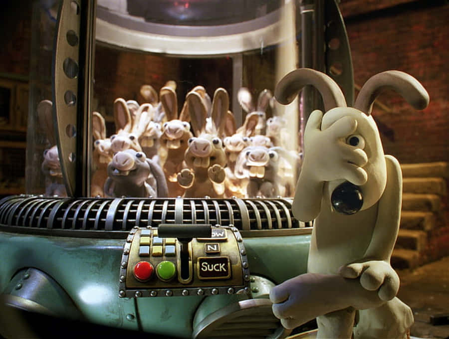 Wallace & Gromit The Curse Of The Were-rabbit Machine Wallpaper