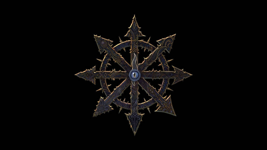 Warhammer 40,000 Gaming Logo Wallpaper