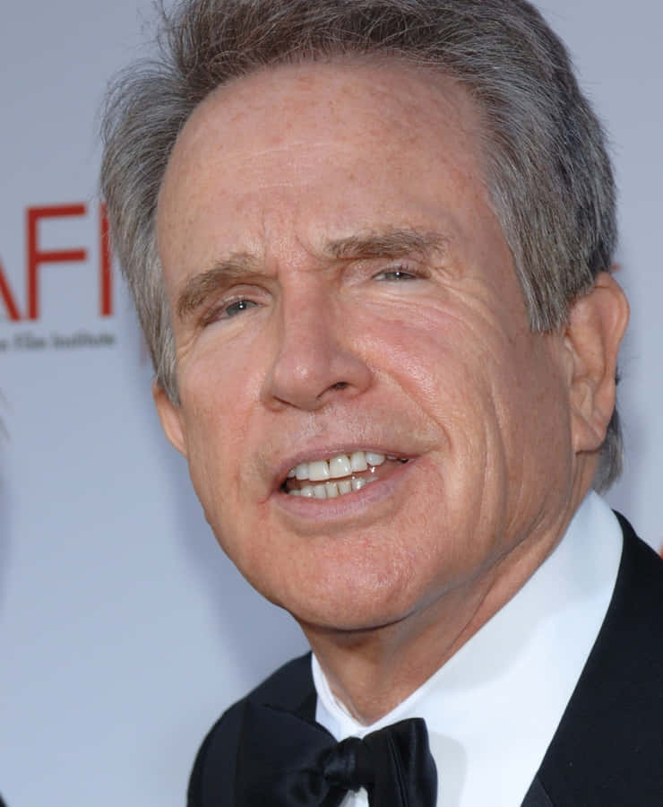 Warren Beatty At A Public Event Wallpaper