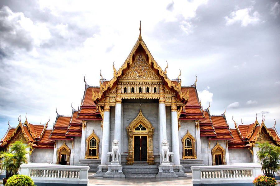 Wat Benchamabophit Thailand Wallpaper