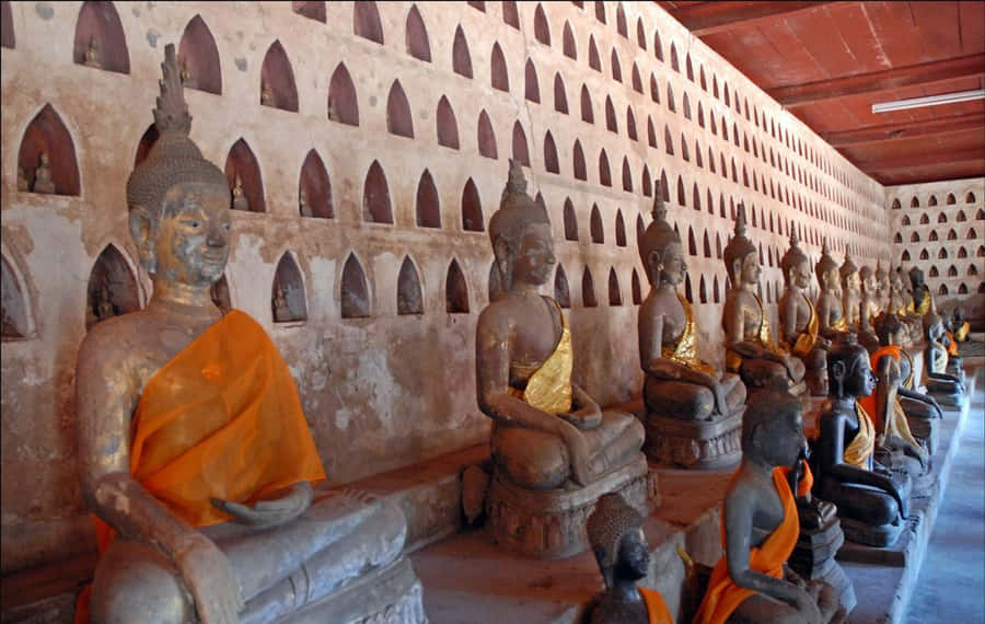 Wat Sisaket In Vientiane Wallpaper