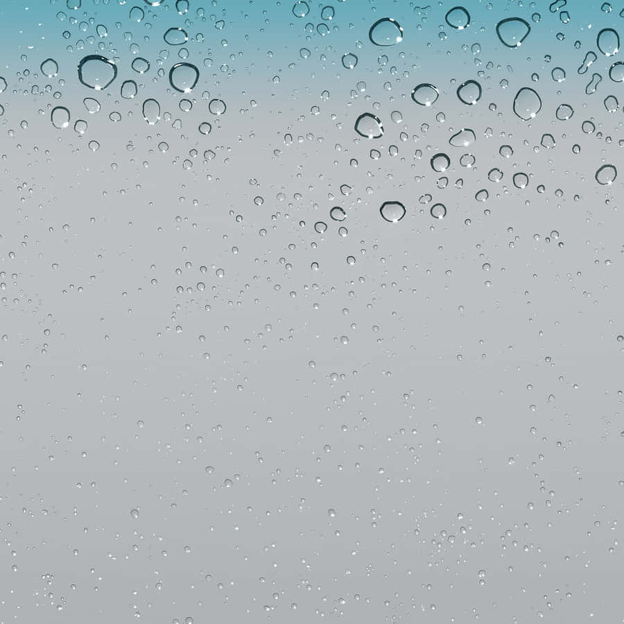 Water Droplets On A Glass Wallpaper