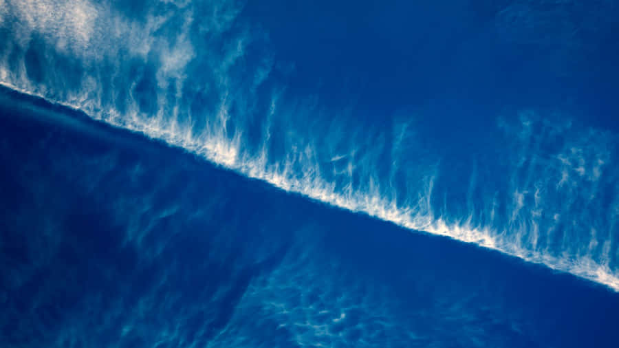 Water Falls Blue Pc Wallpaper