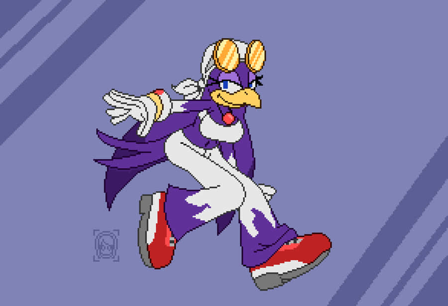 Wave The Swallow In Action Wallpaper