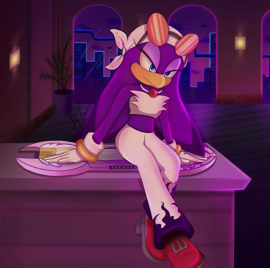 Wave The Swallow In Action Wallpaper