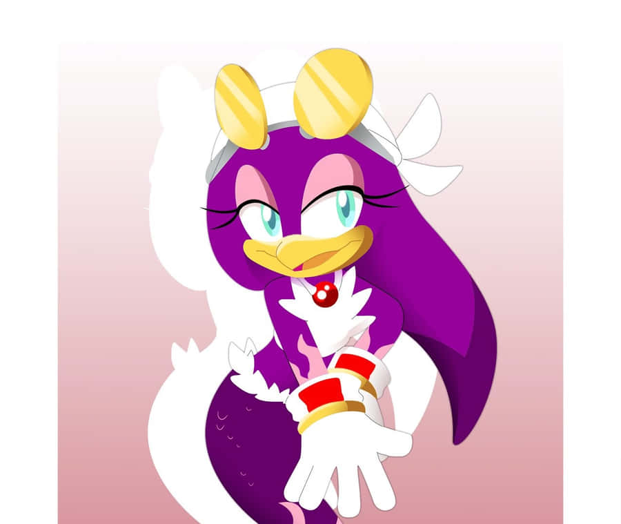 Wave The Swallow Posing Confidently Wallpaper