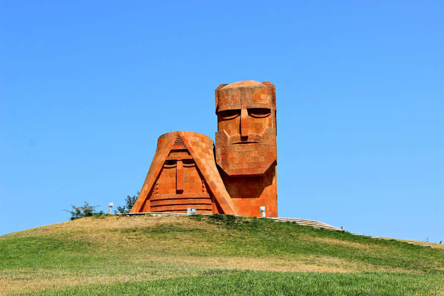We Are Our Mountains Monument Artsakh Wallpaper