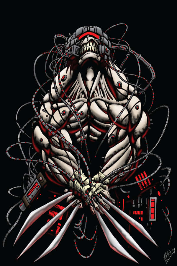 Weapon X Cybernetic Experiment Artwork Wallpaper