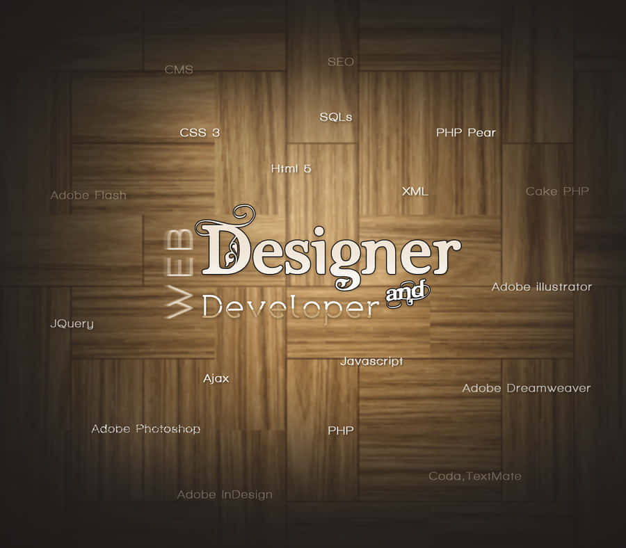 Web Designer Developer Concept Wallpaper