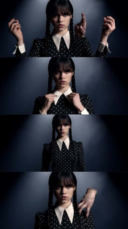 Wednesday_ Addams_ Portrait_ Series Wallpaper