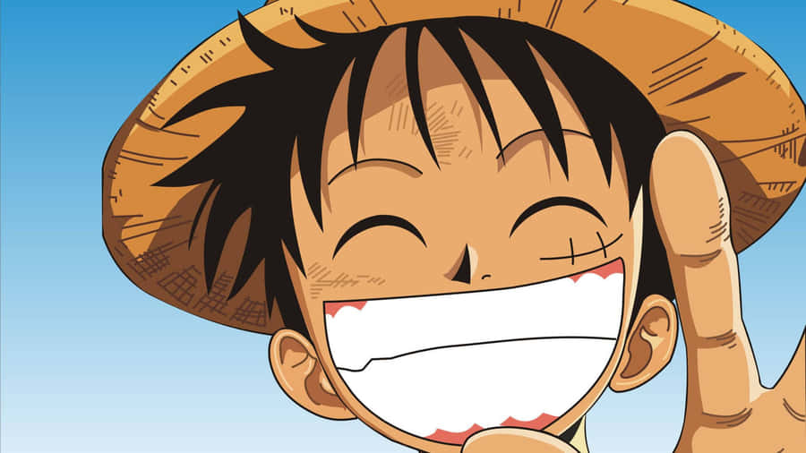 Weird Pfp Of Goofy Luffy Wallpaper