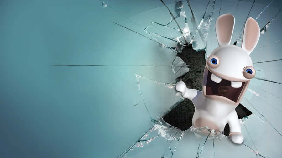 Weird Pfp Of Rabbit With Teeth Wallpaper