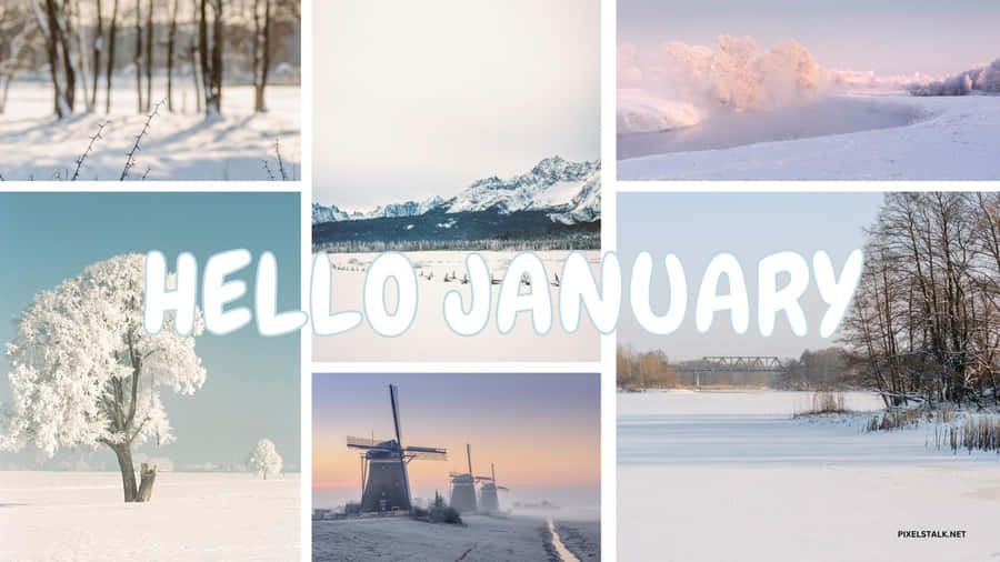 Welcome January! Wallpaper