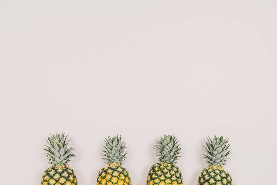 Welcome The Season Of Sunshine And Sweet Pineapples 🍍 Wallpaper