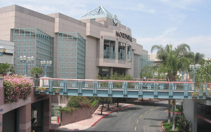 Welcome To Nordstrom Mainplace Mall In Santa Ana Wallpaper