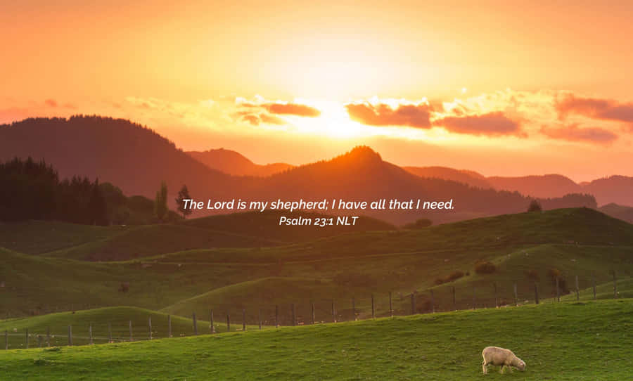 Welcome To The Ranch - Enjoy The Peaceful Country Life Wallpaper