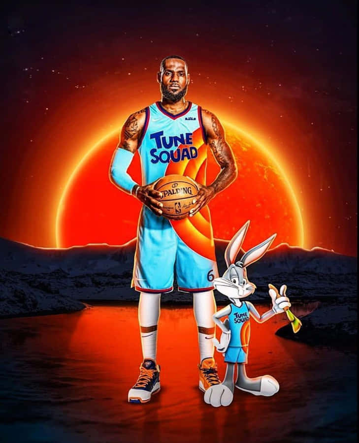 Welcome To Tune Town, The Home Of The Characters In Space Jam A New Legacy Wallpaper