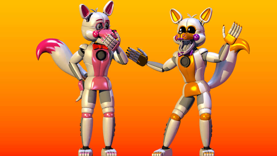 Welcoming Lolbit To Your Space Wallpaper