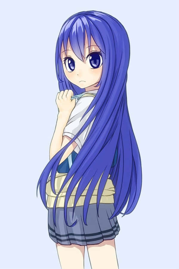 Wendy Marvell Unleashes Her Magical Powers Wallpaper