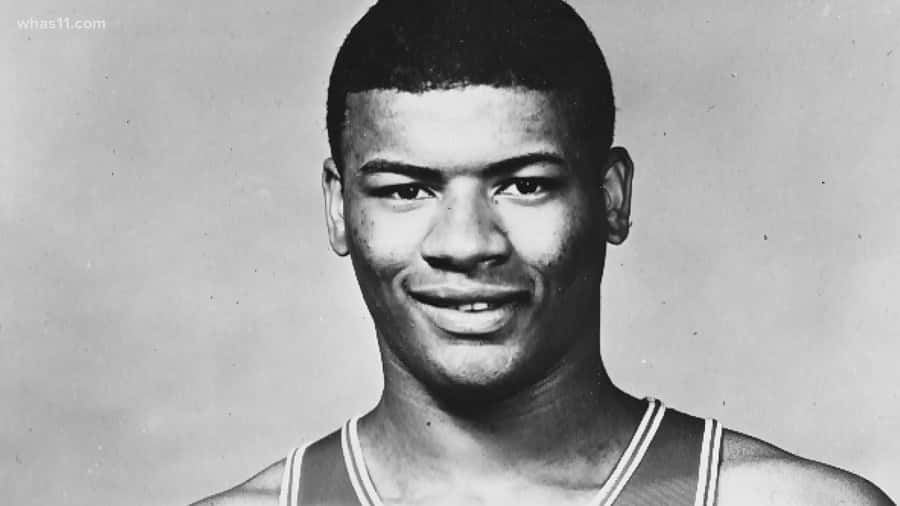 Wes Unseld Young Basketball Protrait Wallpaper