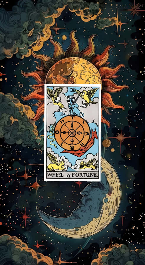 Wheel Of Fortune Tarot Wallpaper
