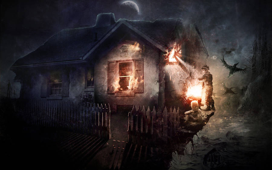 When Darkness Descends, An Ancient Terror Is Released Wallpaper