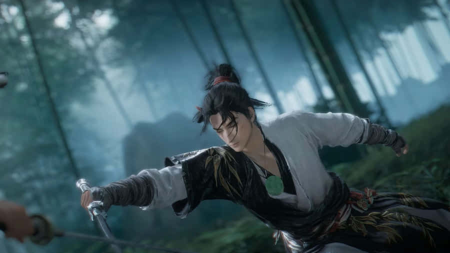 Where Winds Meet Sword Fight Wallpaper