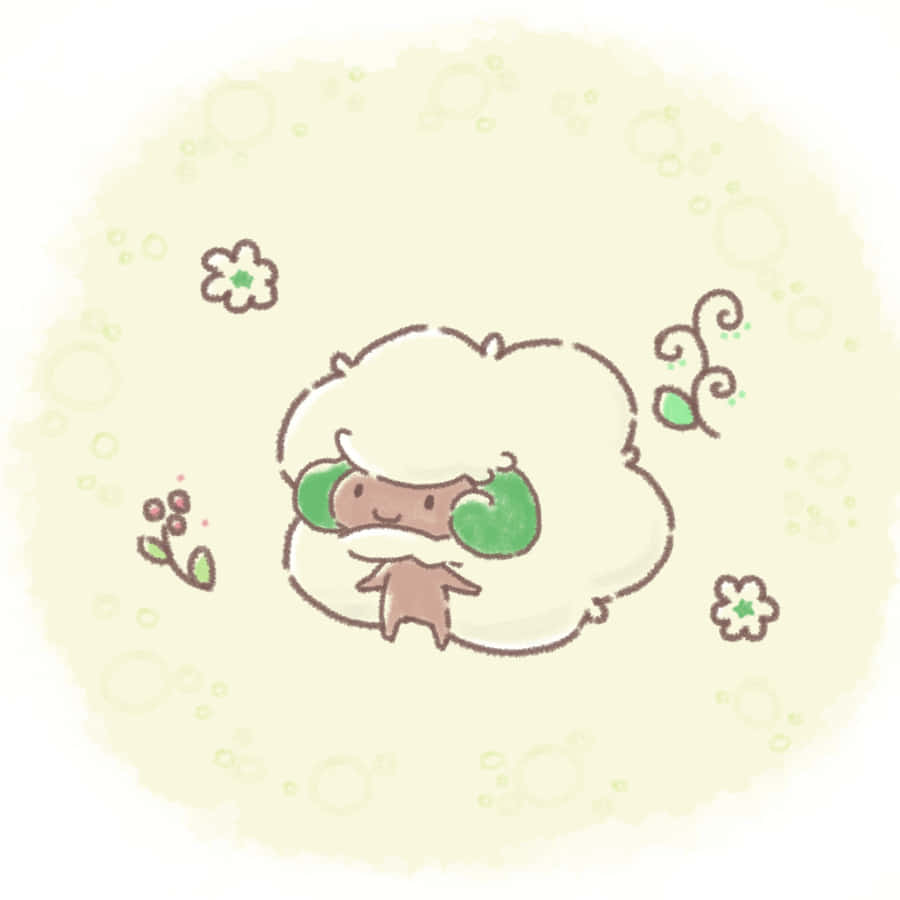 Whimsicott Plants Aesthetic Wallpaper