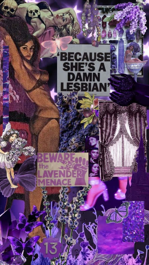 Whimsigoth Collage Aesthetic Wallpaper