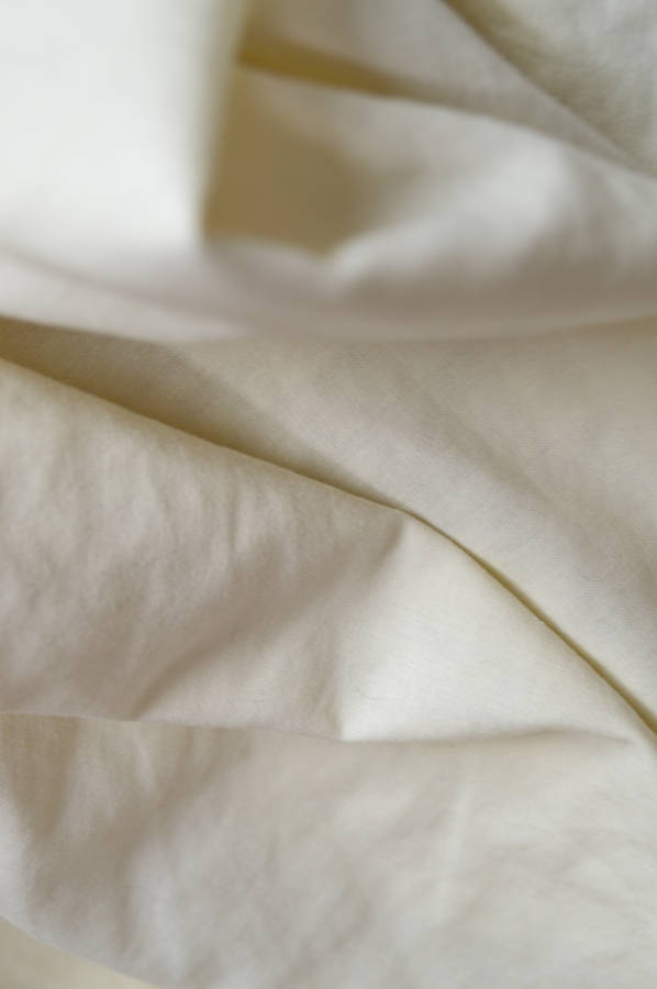 White Aesthetic Canvas Sheets Wallpaper