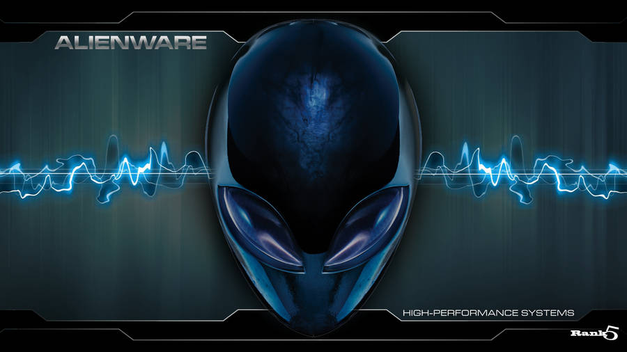 White Alienware High Performance System Wallpaper