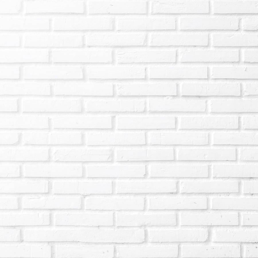 White Brick Wall In Modern Architecture Wallpaper