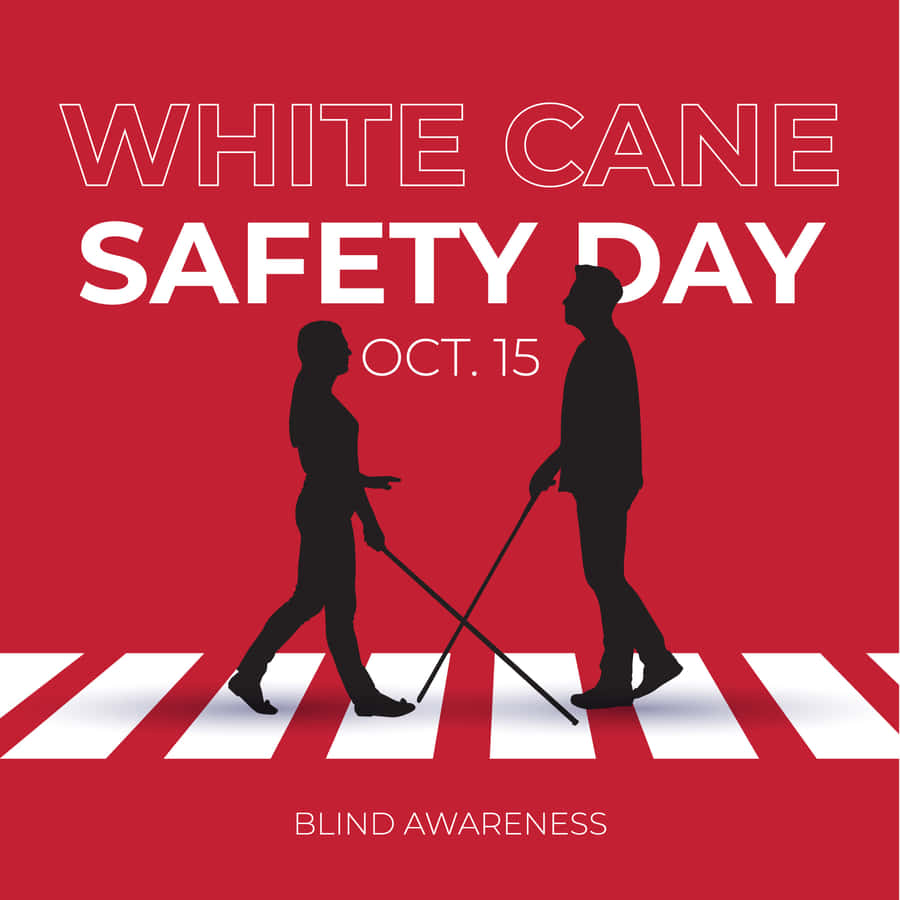 White Cane Safety Day Poster Wallpaper