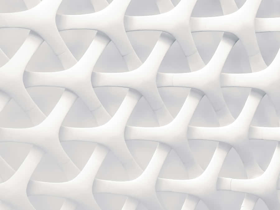 White Geometric Pattern Texture Wallpaper