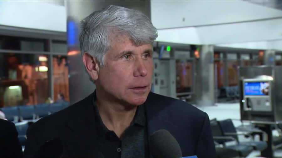 White-haired Rod Blagojevich Wallpaper