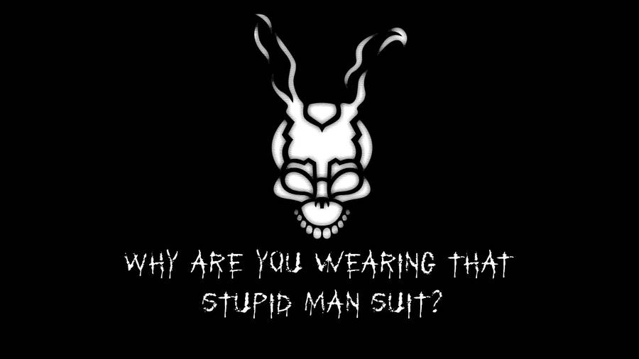 White Skull Head Donnie Darko Wallpaper