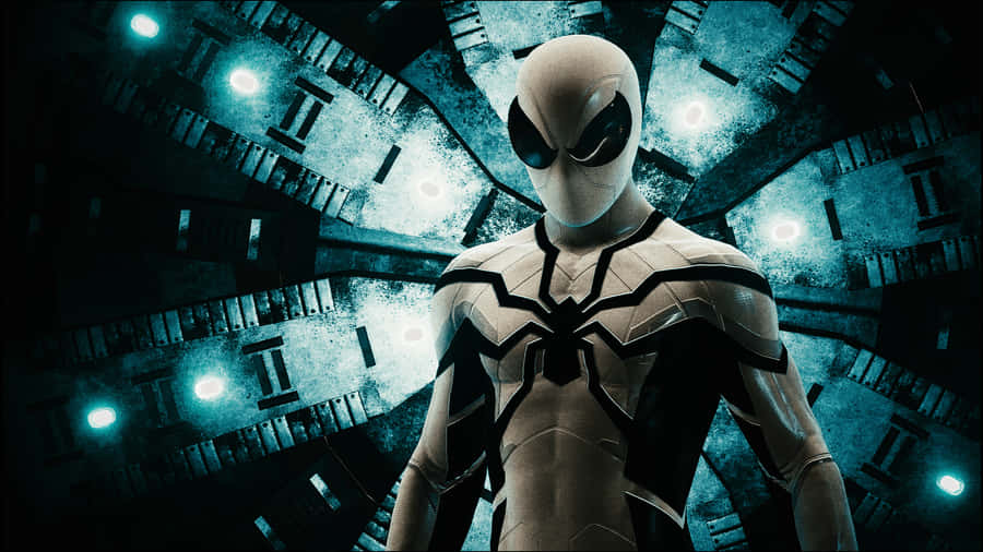 White Spider Man Pfp Wallpaper