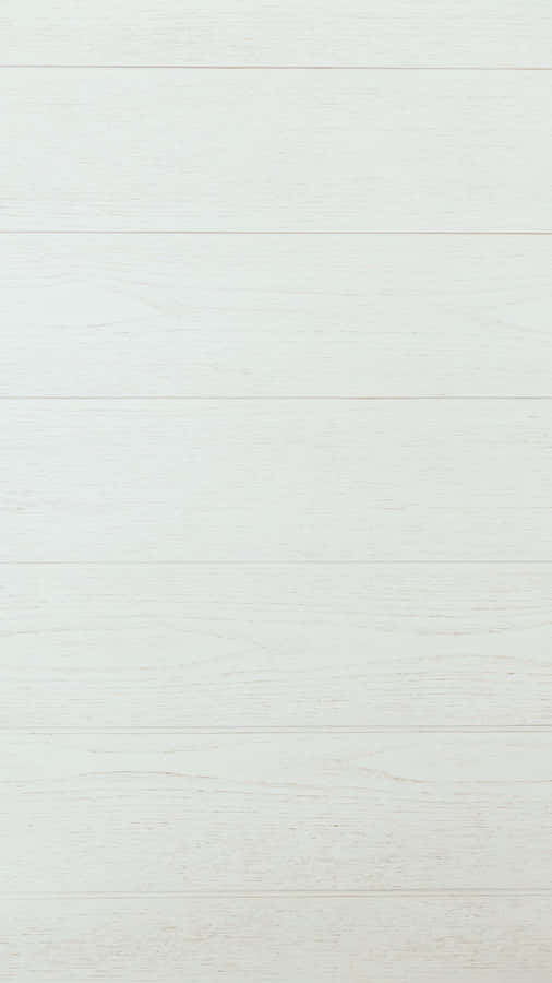 White Wooden Planks Texture Wallpaper