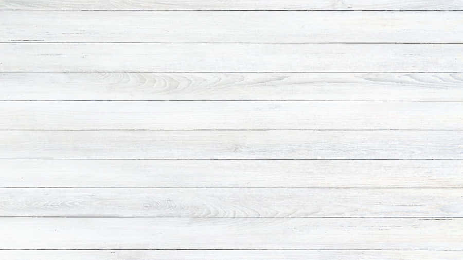 White Wooden Planks Texture Wallpaper