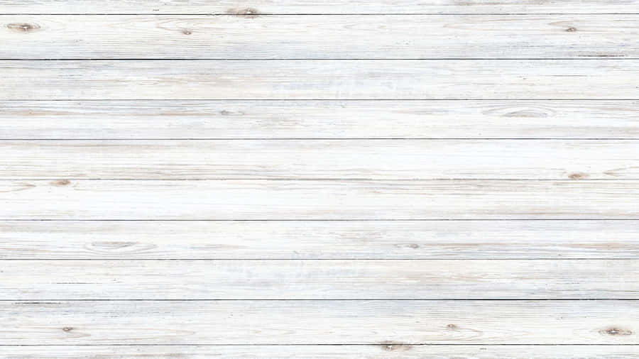 White Wooden Planks Texture Wallpaper