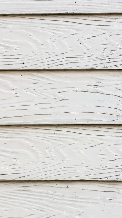 White Wooden Texture Background Wallpaper
