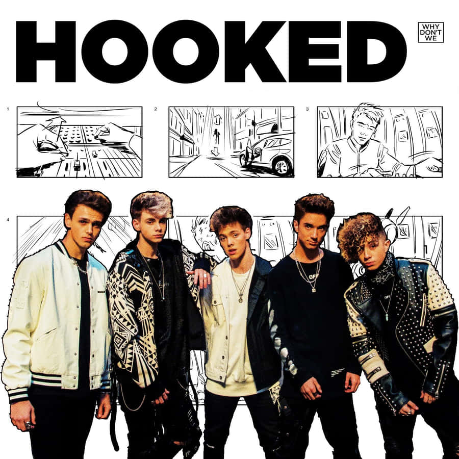 Why Dont We Celebrates The Joy Of Performing For Their Fans Around The World. Wallpaper