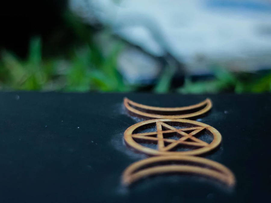 Wiccan Triple Goddess Sign Wallpaper