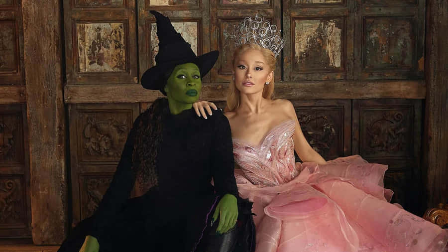 Wicked Movie Characters Wallpaper