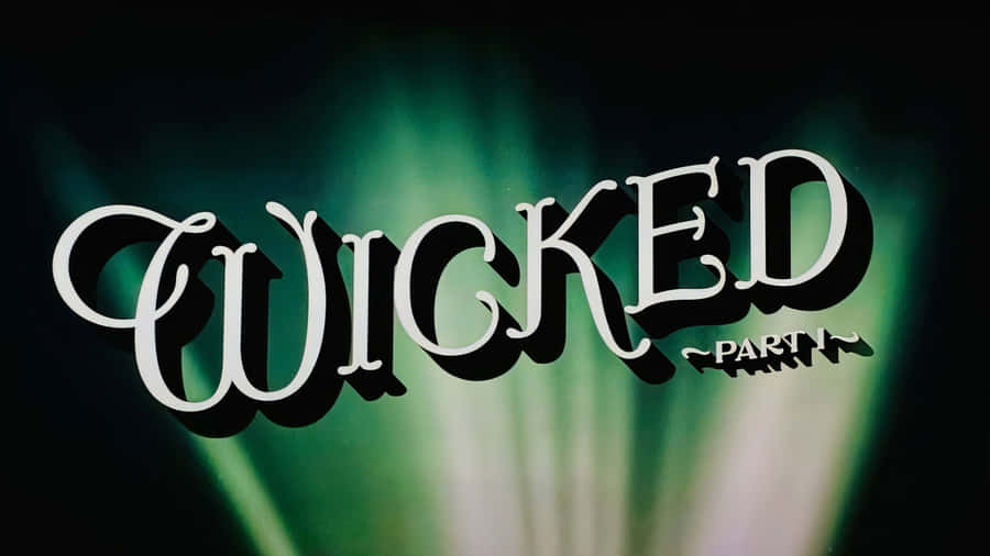 Wicked Movie Logo Wallpaper