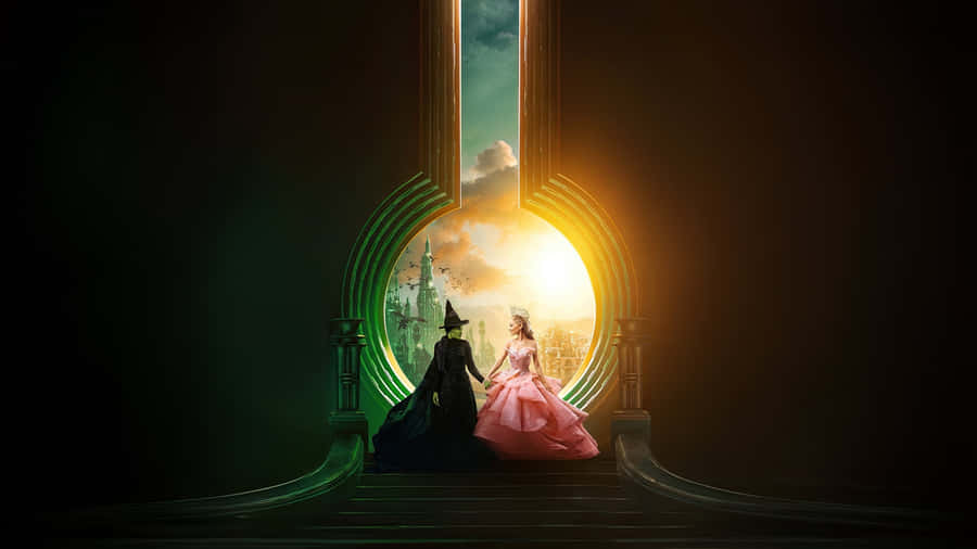Wicked Movie Magical Gateway Wallpaper