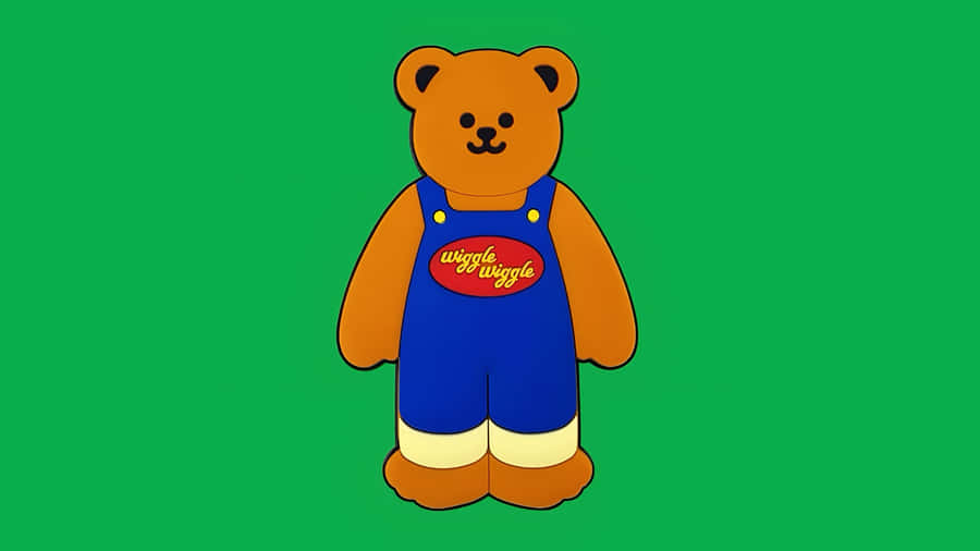 Wiggle Wiggle Bear Character Wallpaper